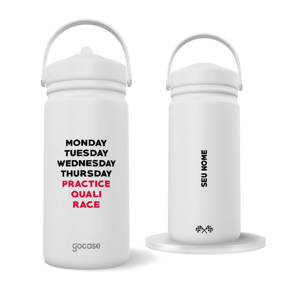 Garrafa Térmica Mini -  Race Week