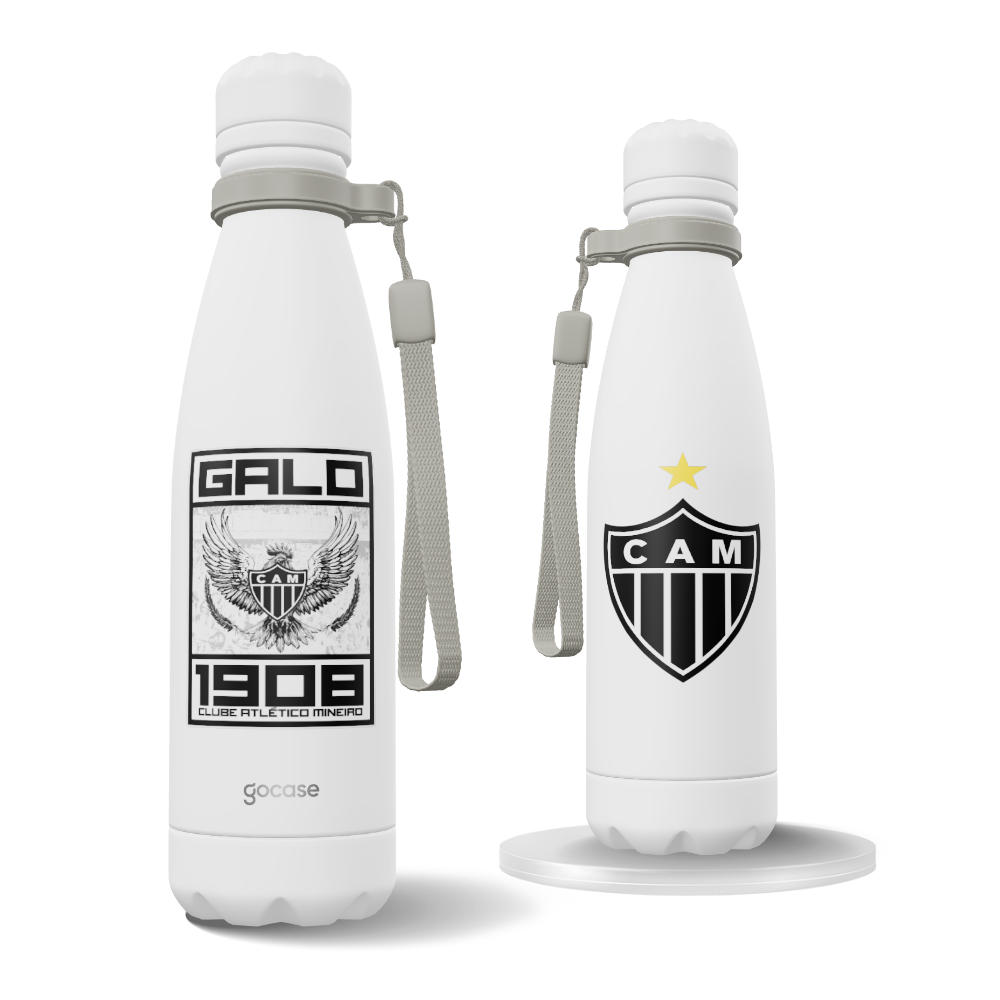 Garrafa Térmica Urban + Ebook - Atlético-MG - Graphic Poster