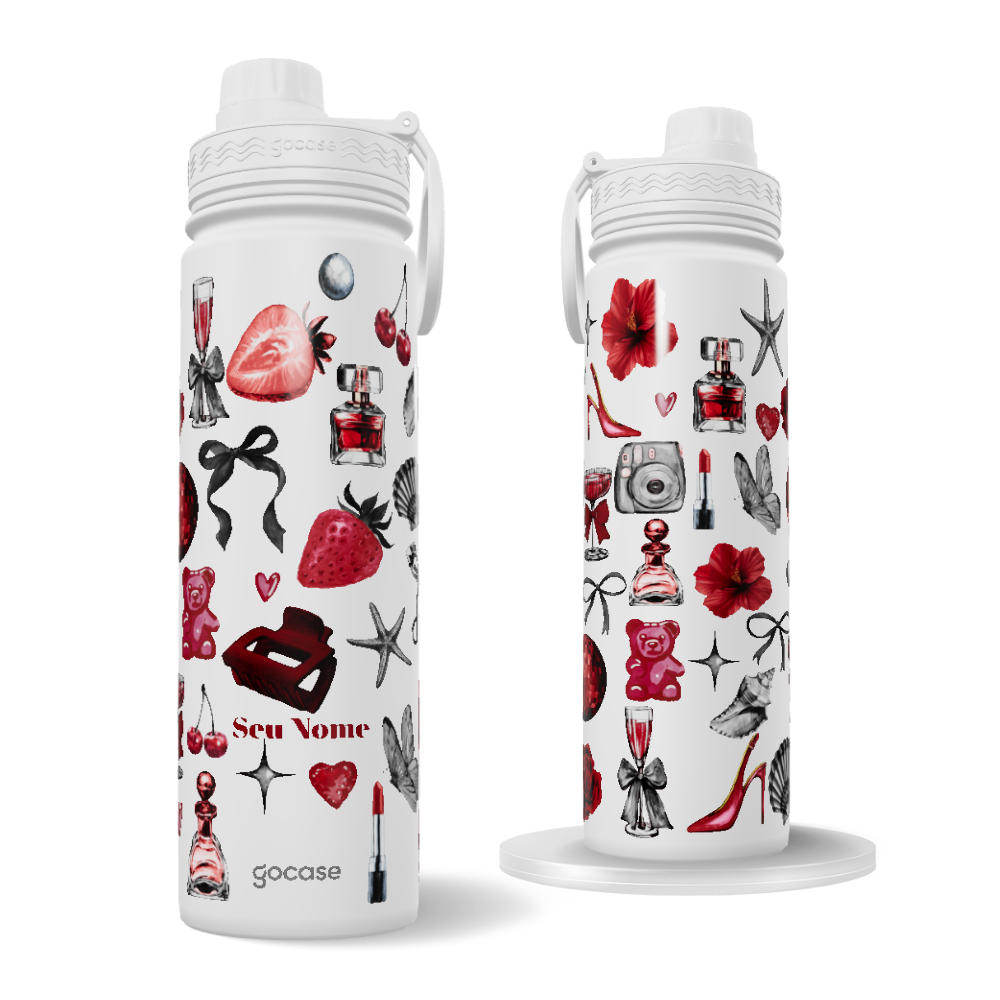 Garrafa Térmica Fresh + Ebook - Fancy Girl
