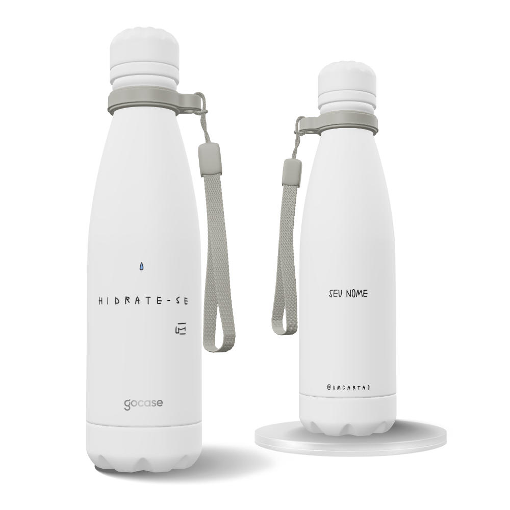 Garrafa Térmica Urban - Um Cartão - Hidrate-se