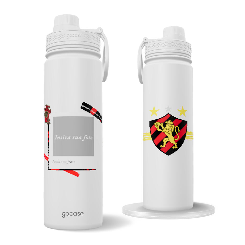 Garrafa Térmica Fresh + Ebook - Sport Amor em Campo