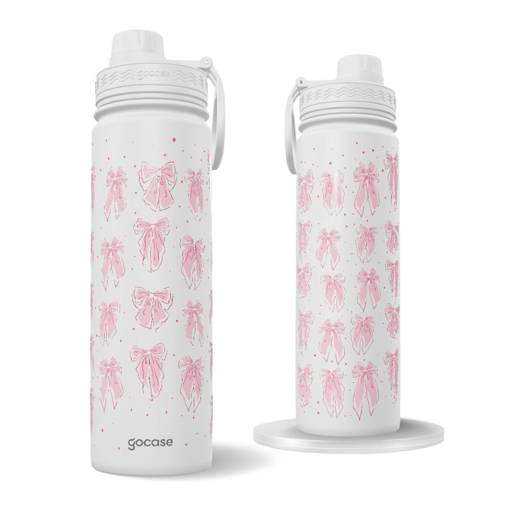Garrafa Térmica Fresh + Ebook - Rose Coquette