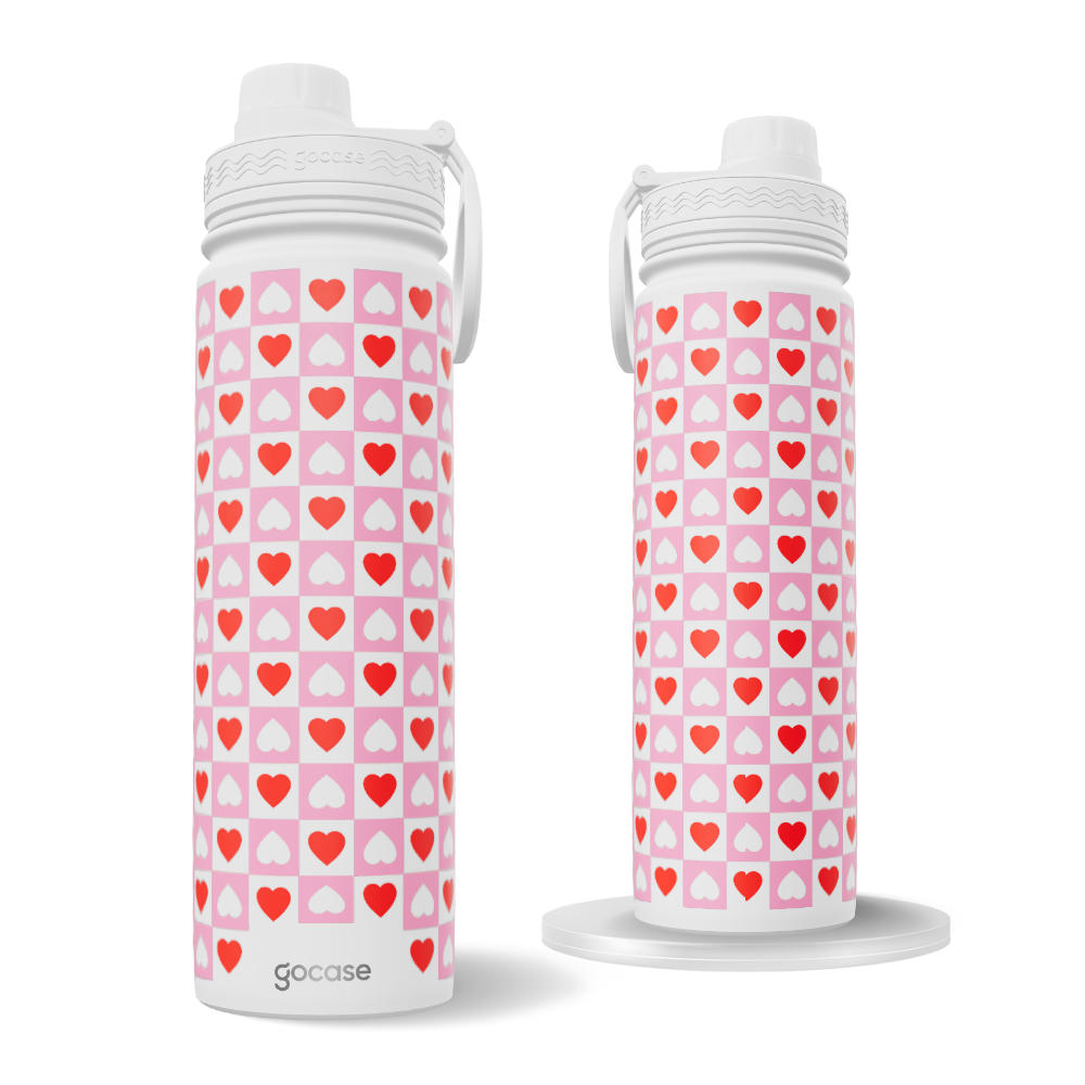 Garrafa Térmica Fresh + Ebook - Vichy Hearts