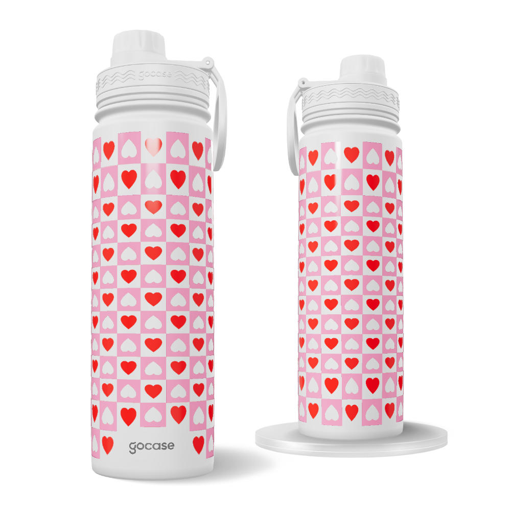 Garrafa Térmica Fresh + Ebook - Vichy Hearts