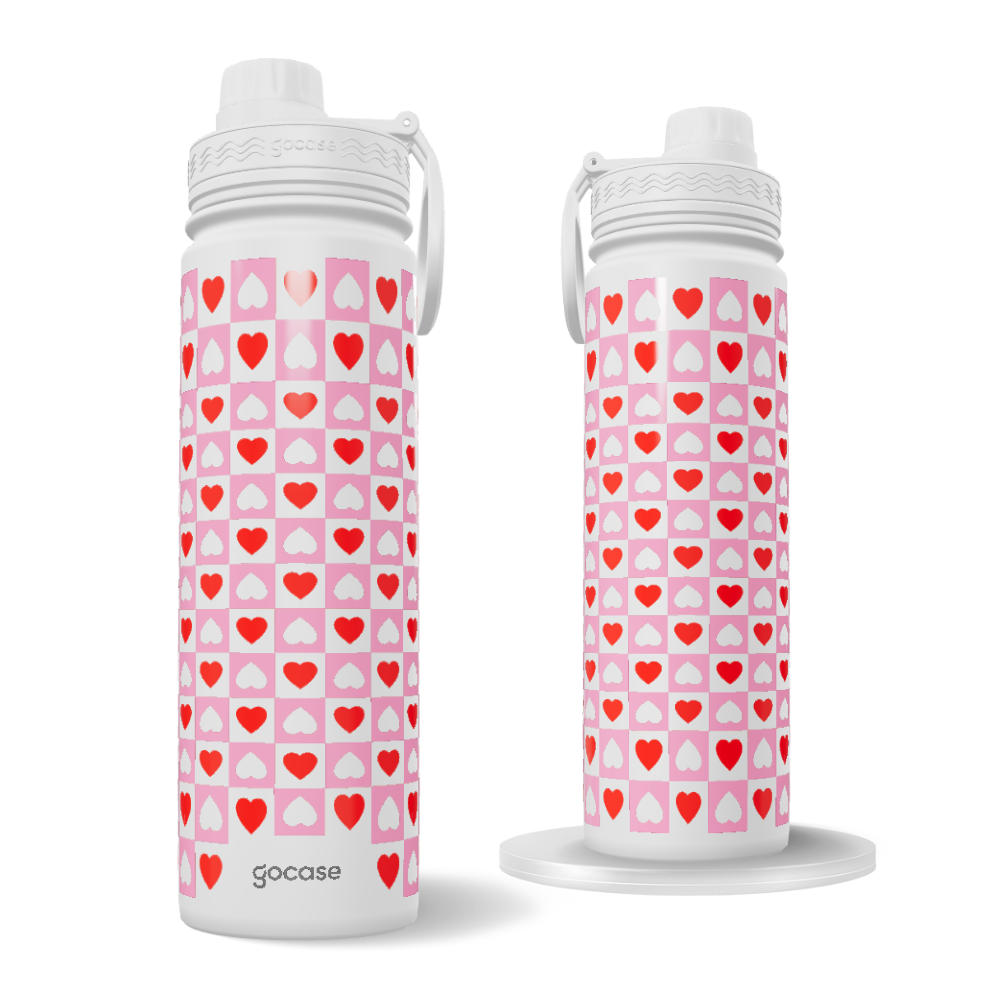 Garrafa Térmica Fresh + Ebook - Vichy Hearts