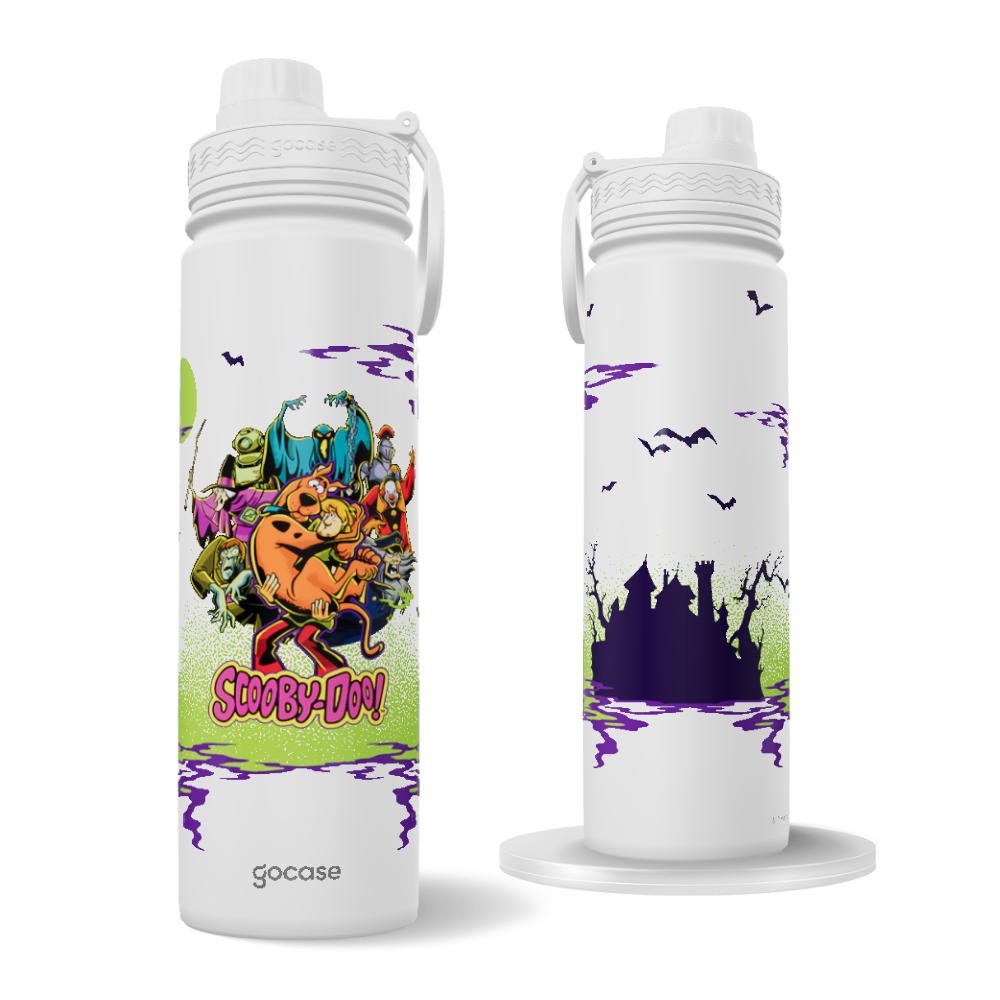 Garrafa Térmica Fresh + Ebook - Scooby-Doo - Scooby e os Monstros