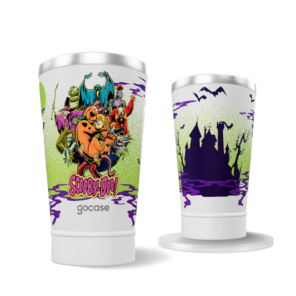 Copo Térmico + Ebook -  Scooby-Doo - Scooby & The Monsters