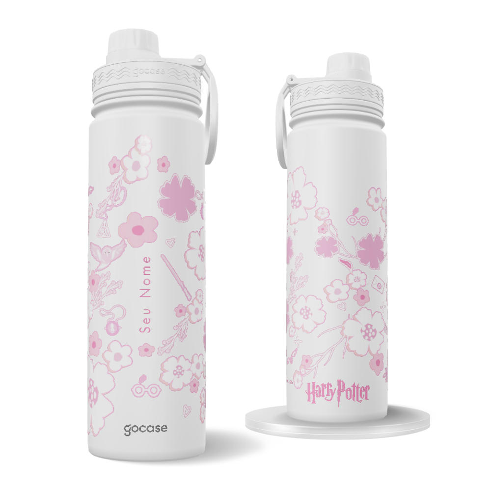 Garrafa Térmica Fresh + Ebook - Harry Potter - Cherry Blossom