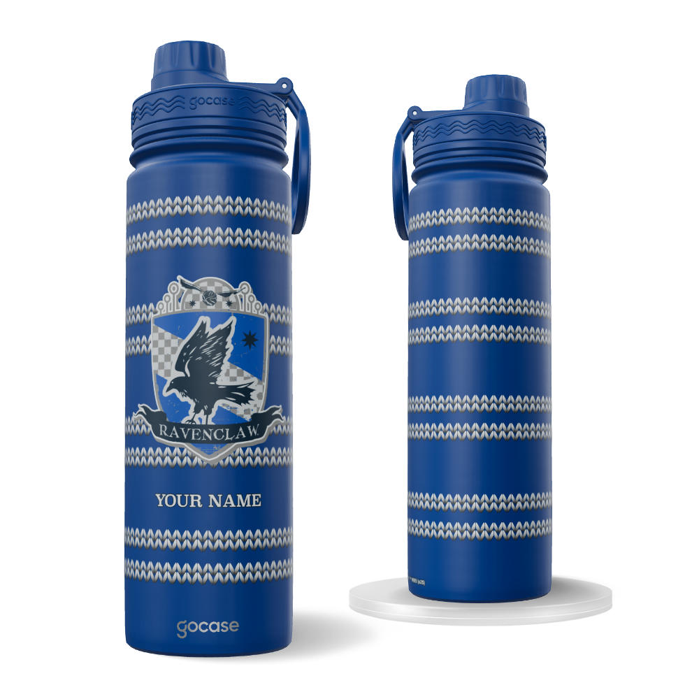 Garrafa Térmica Fresh + Ebook - Harry Potter - Cachecol da Corvinal