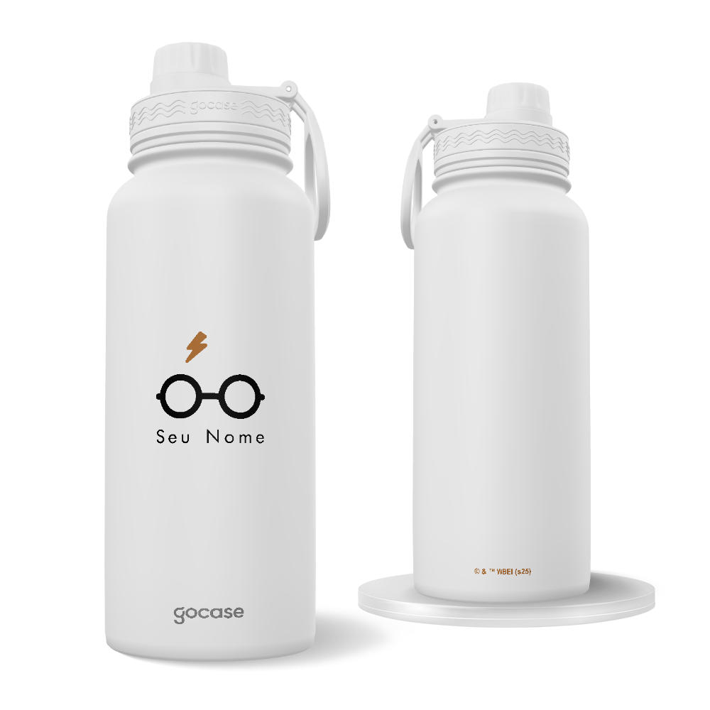 Garrafa Térmica Fresh -  Harry Potter - Óculos Mágicos