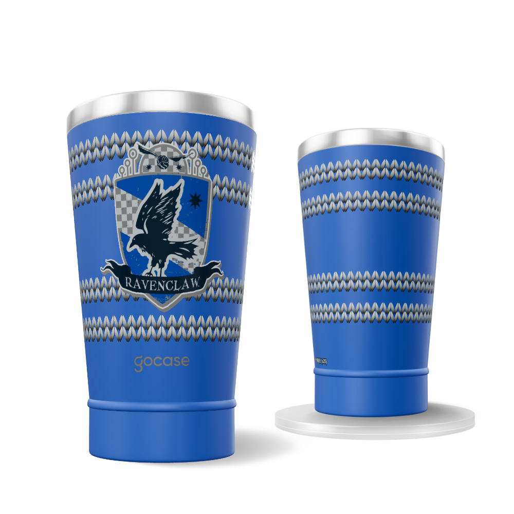 Copo Térmico + Ebook -  Harry Potter - Cachecol da Corvinal