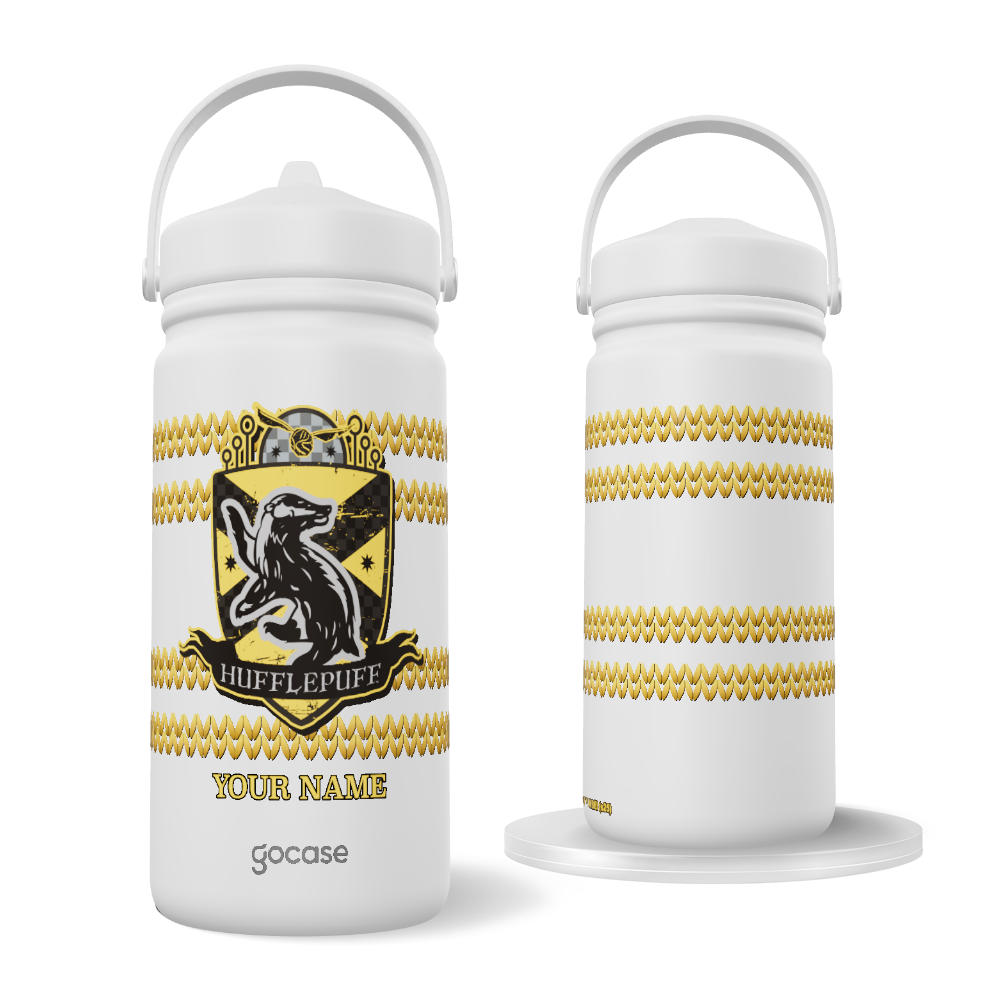 Garrafa Térmica Mini - Harry Potter - Cachecol da Lufa-lufa