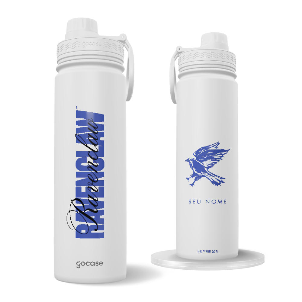  Garrafa Térmica Fresh + Ebook - Harry Potter – Ravenclaw House Pride