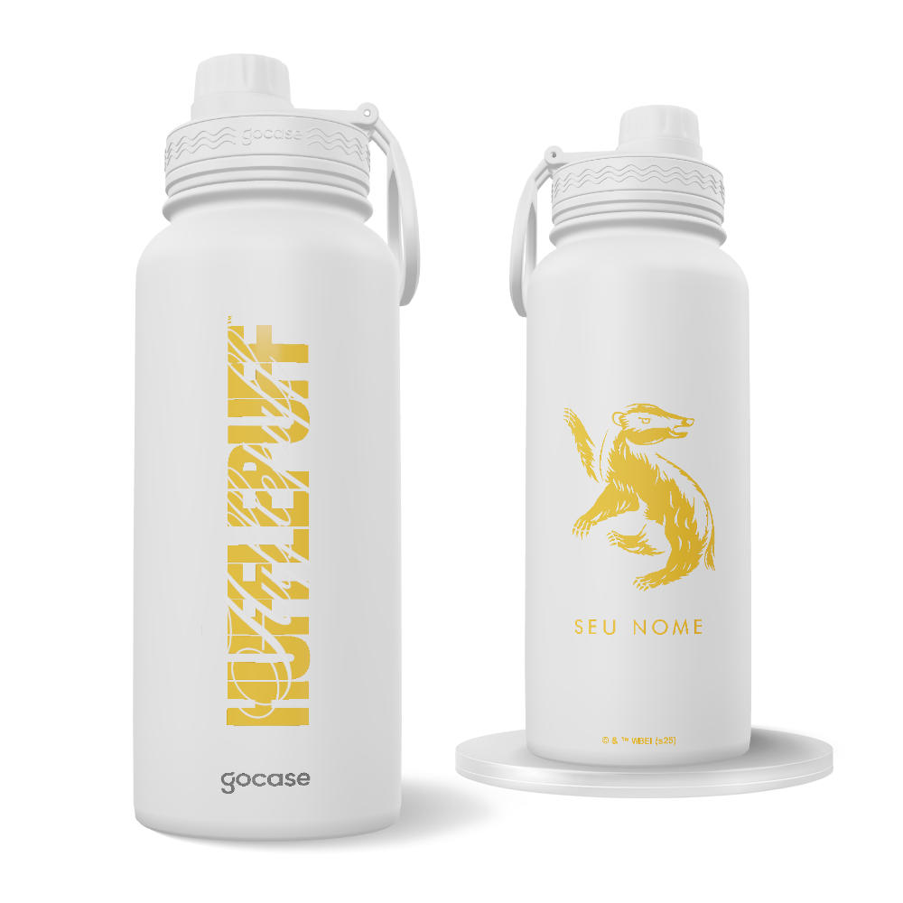   Garrafa Térmica Fresh - Harry Potter – Hufflepuff House Pride