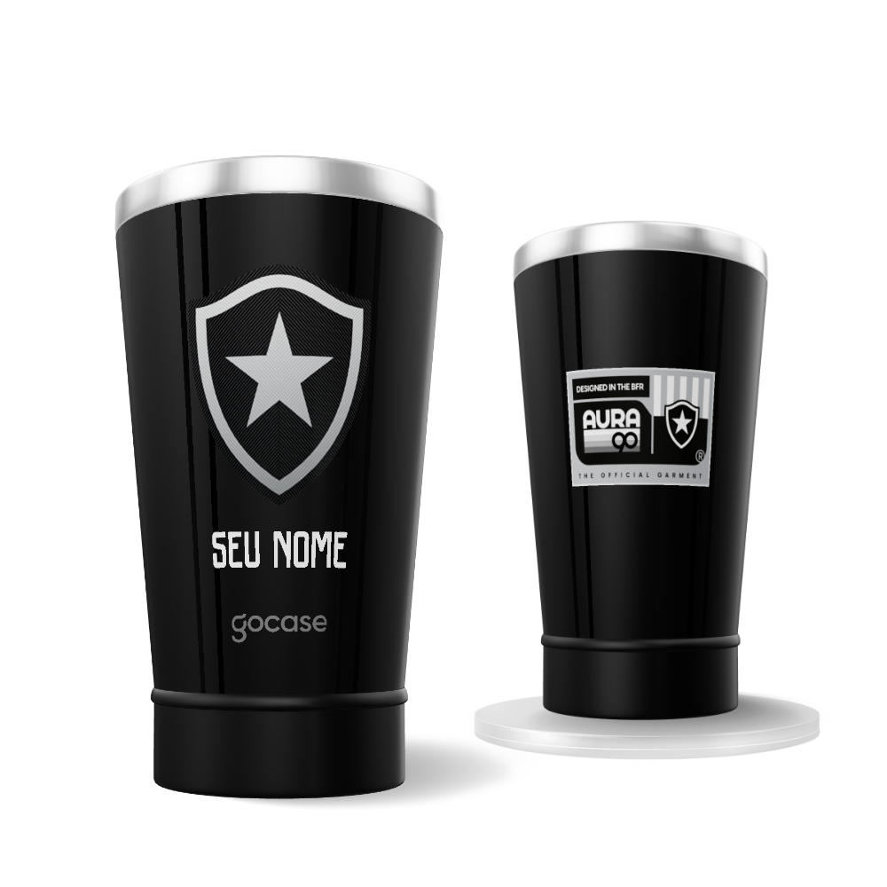 Copo Térmico Cerveja + Ebook -  Botafogo - Uniforme 2 2025
