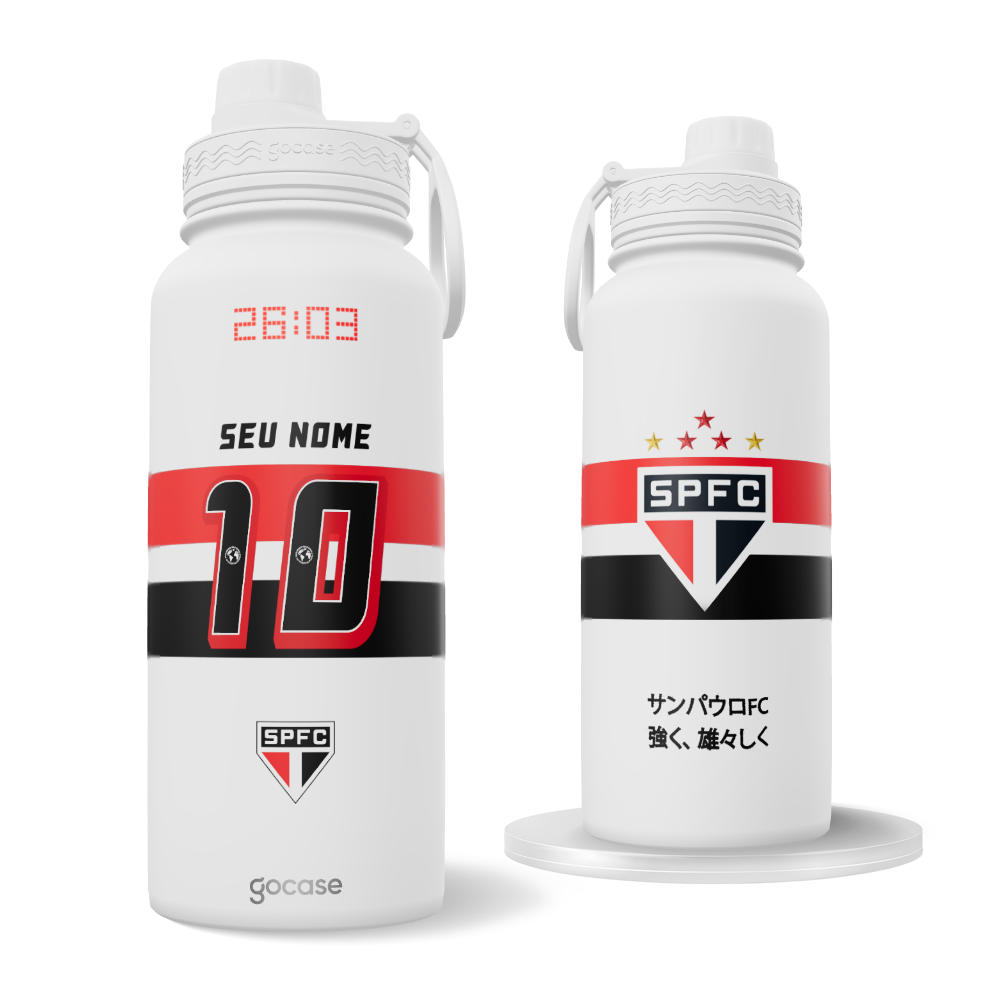 Garrafa Térmica Fresh - São Paulo - Uniforme 1 2025 P
