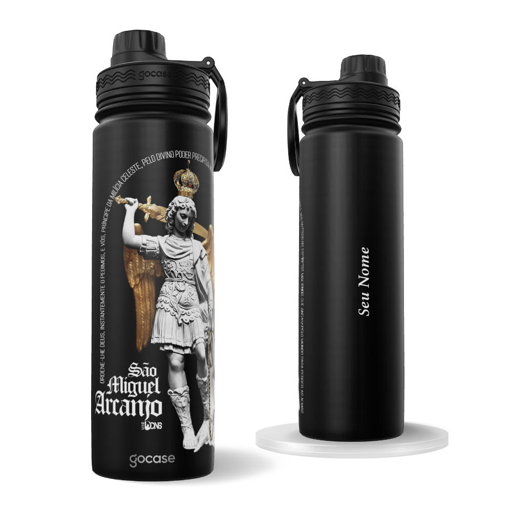 Garrafa Térmica Fresh + Ebook - UseDons - São Miguel