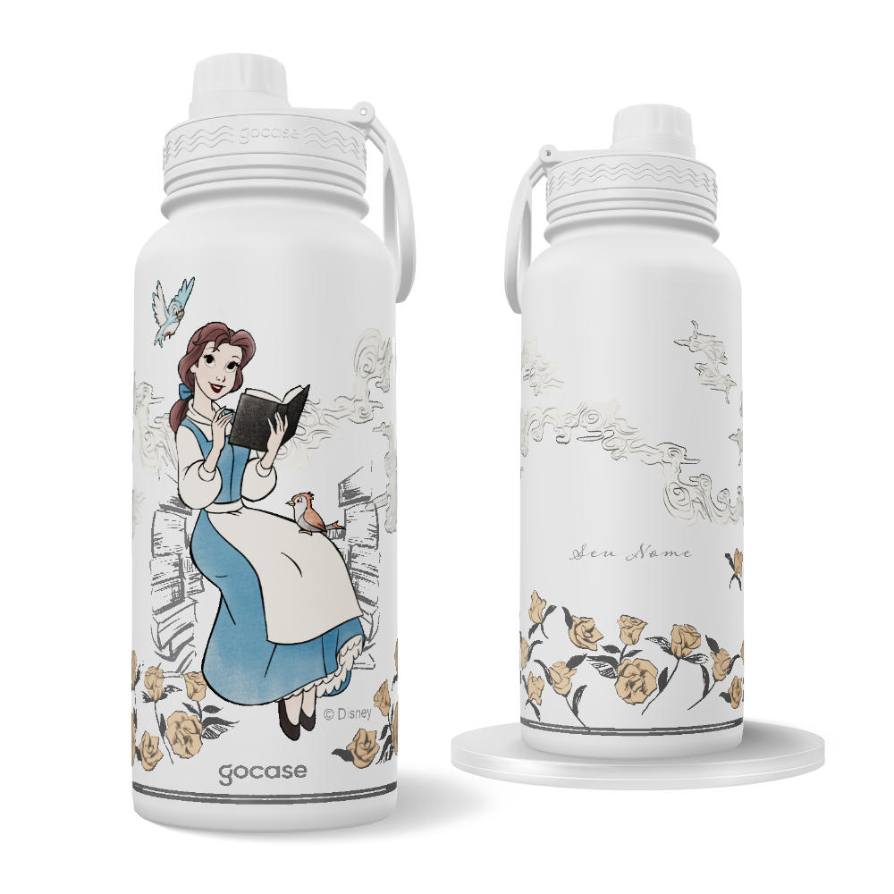 Garrafa Térmica Fresh - Princesas - Bela Sketchbook