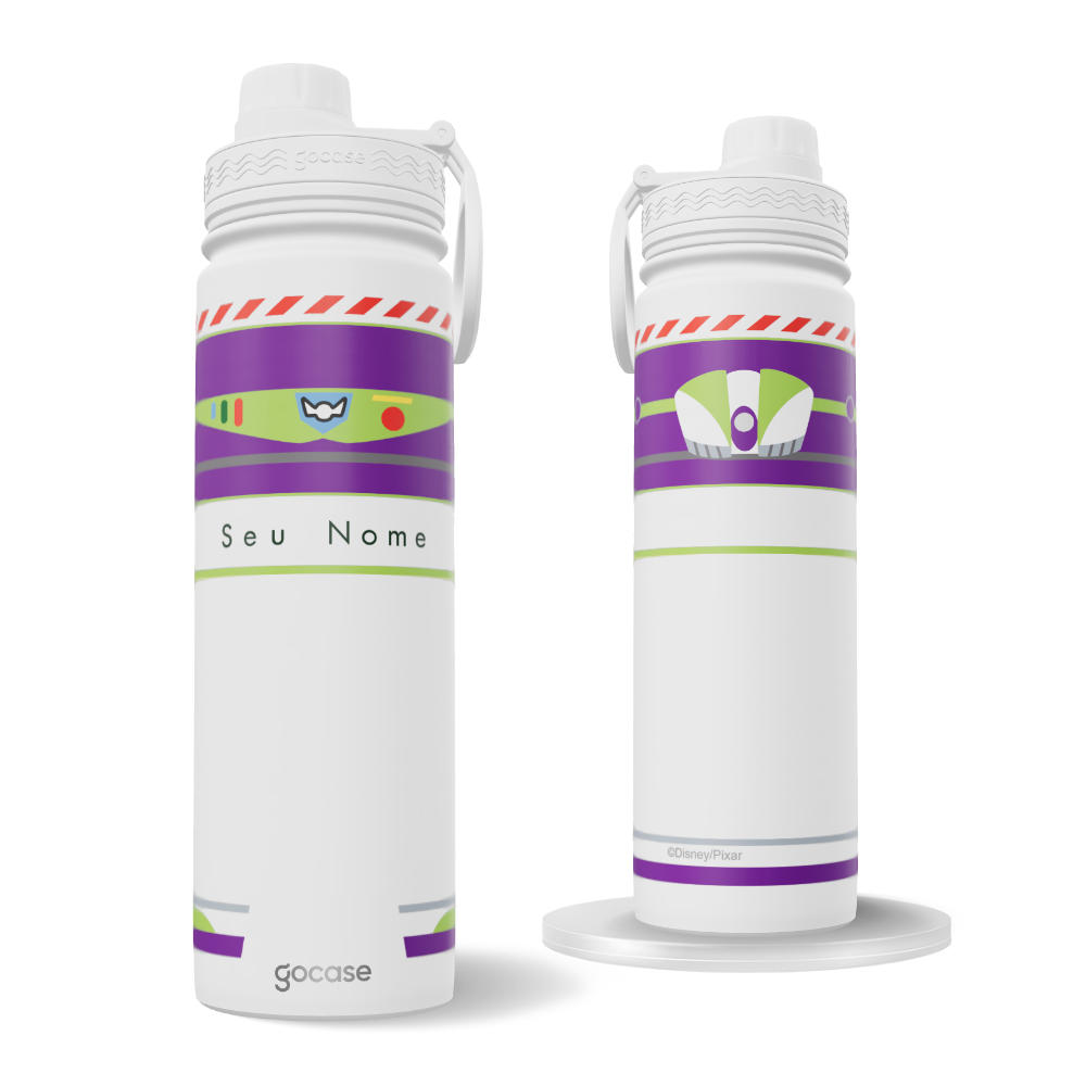 Garrafa Térmica Fresh + Ebook - Toy Story - Buzz Lightyear Outfit
