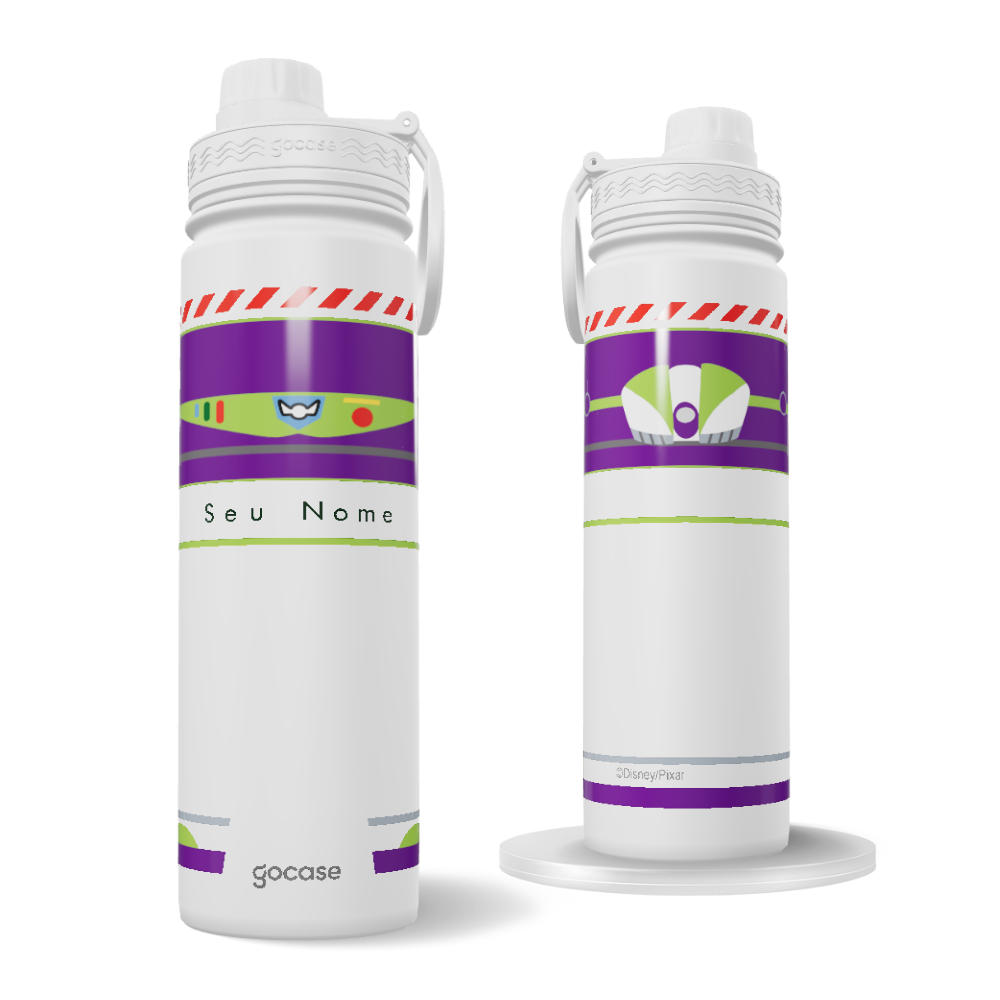 Garrafa Térmica Fresh + Ebook - Toy Story - Buzz Lightyear Outfit
