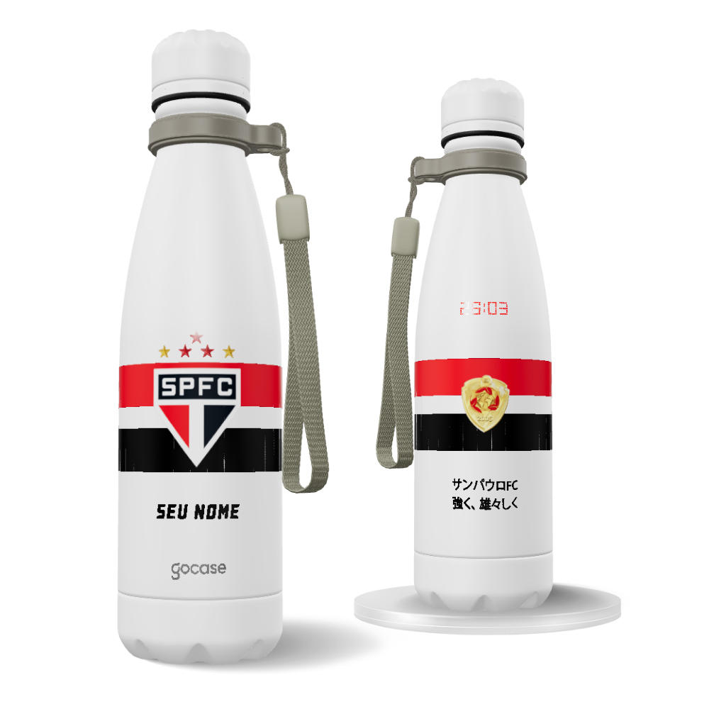 Garrafa Térmica Urban + Ebook - São Paulo - Uniforme 1 2025