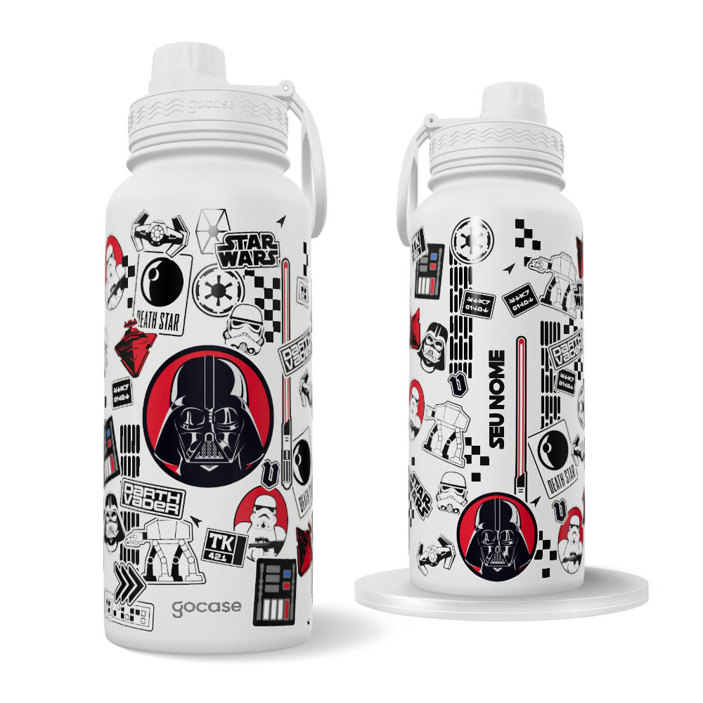 Garrafa Térmica Fresh -  Star Wars - Darth Vader Stickers