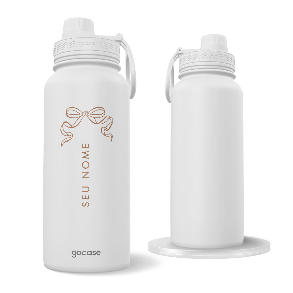 Garrafa Térmica Fresh -  Laço Delicado