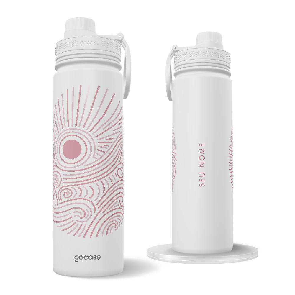 Garrafa Térmica Fresh + Ebook - Beachwave Lines