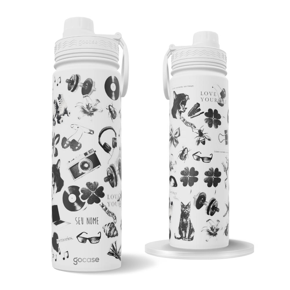 Garrafa Térmica Fresh + Ebook - Memories