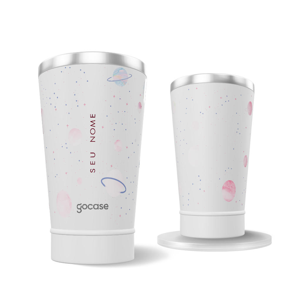 Copo Térmico + Ebook - Universo Color