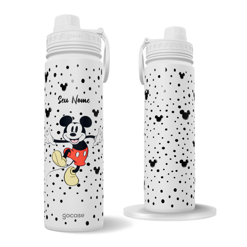Garrafa Térmica Fresh + Ebook - Mickey Poá