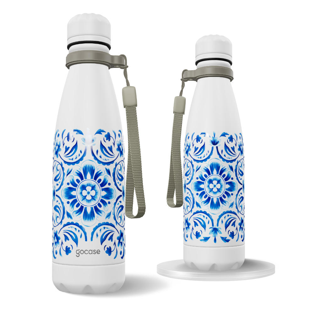 Garrafa Térmica Urban + Ebook - Azulejos Portugueses