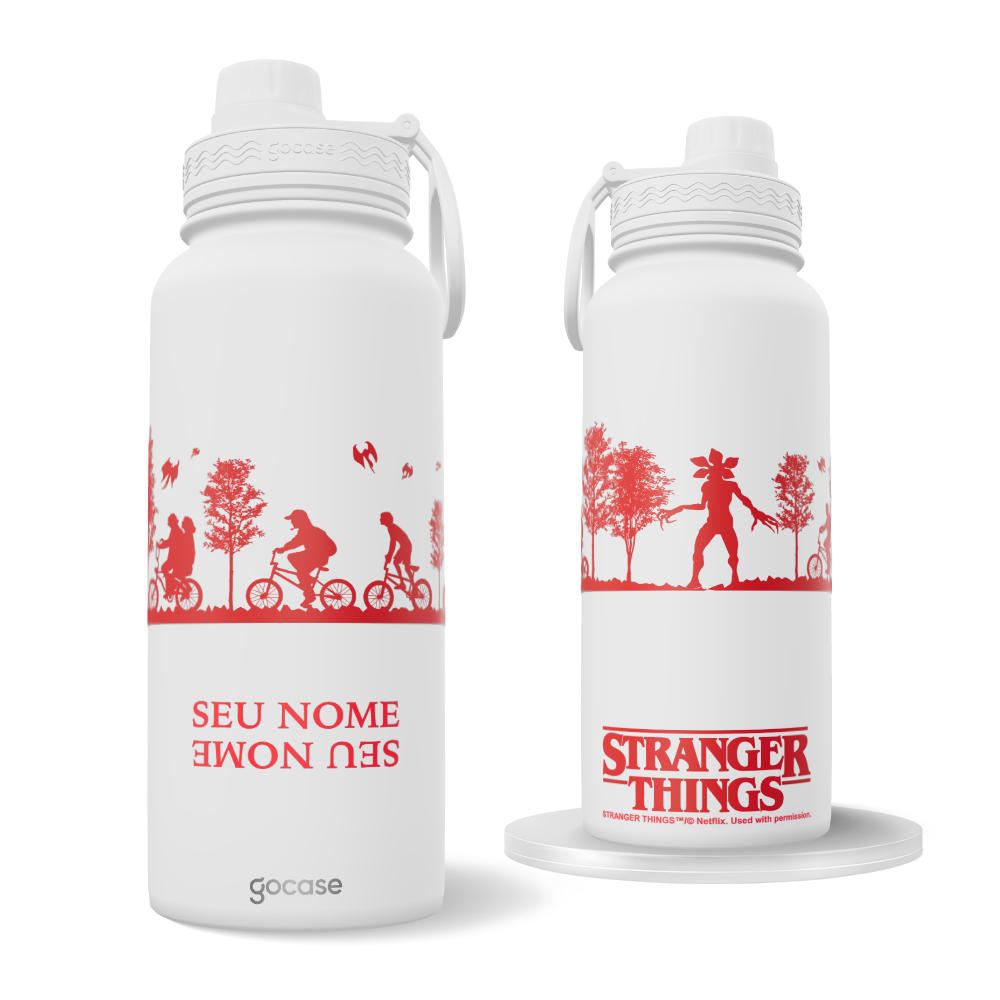 Garrafa Térmica Fresh -  Stranger Things - Noite em Hawkins