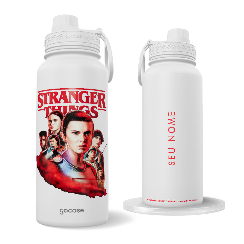 Garrafa Térmica Fresh -  Stranger Things - Stranger Squad