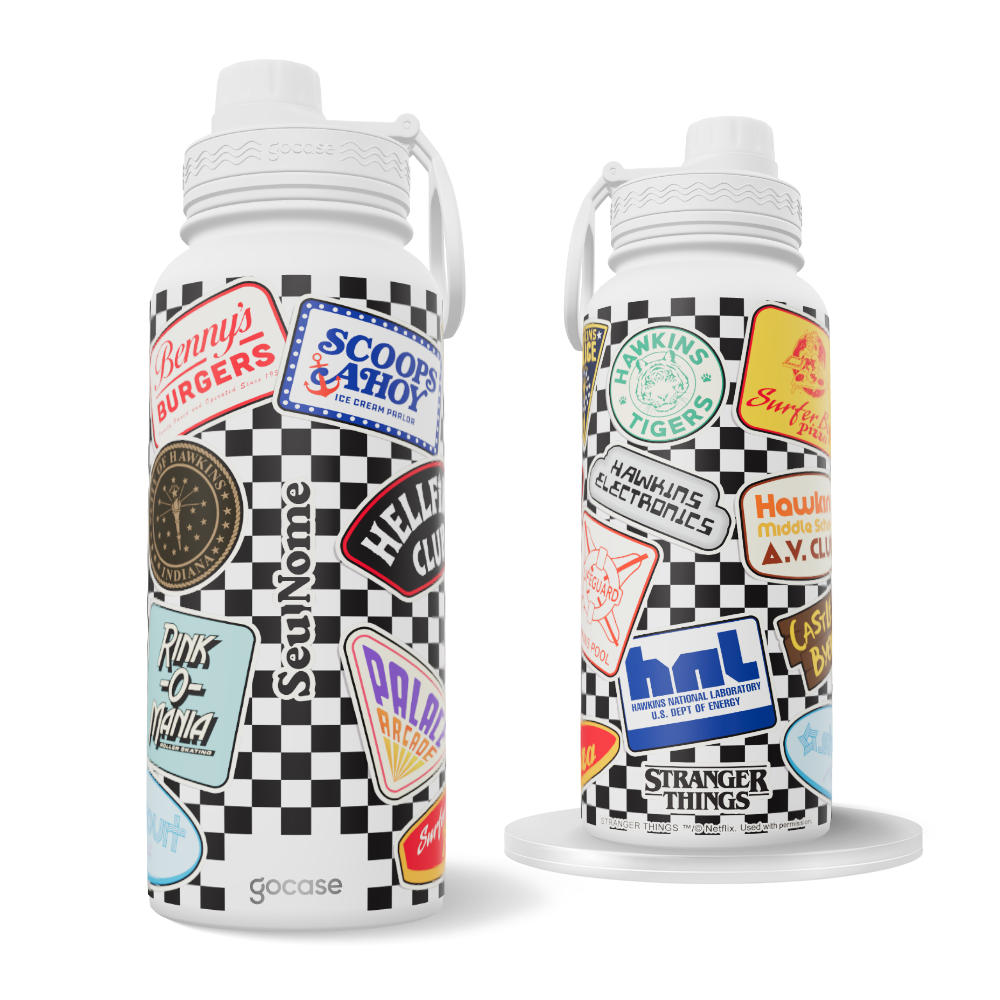 Garrafa Térmica Fresh -  Stranger Things - California Stickers