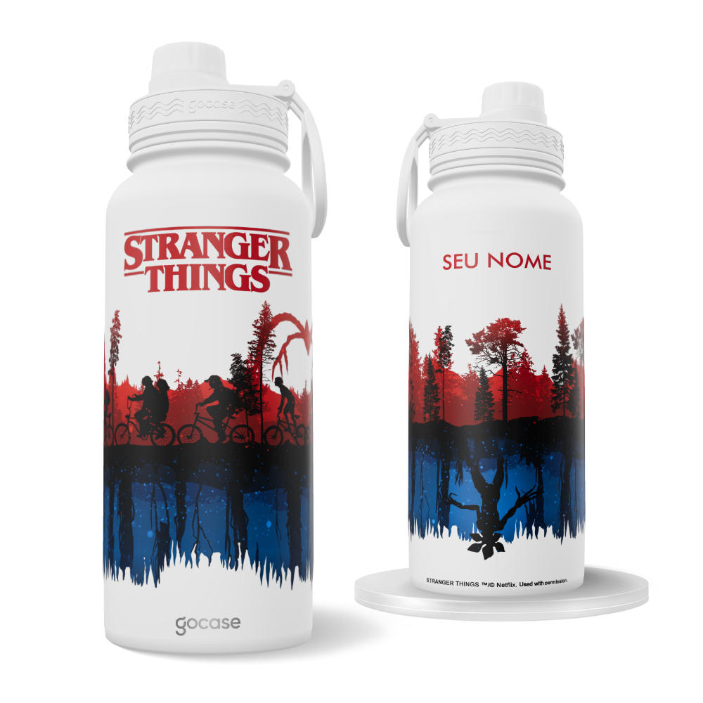 Garrafa Térmica Fresh -  Stranger Things - Inverso