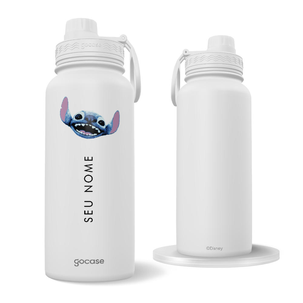 Garrafa Térmica Fresh - Lilo e Stitch - Nome & Stitch