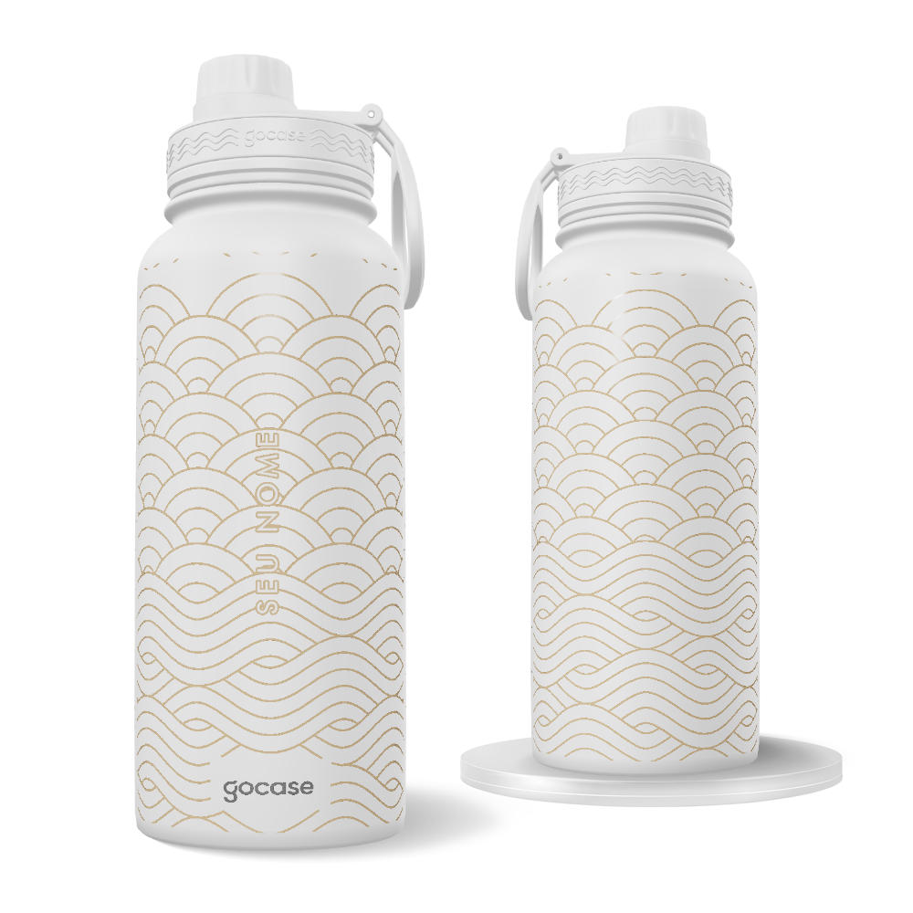 Garrafa Térmica Fresh -  Curve Lines Design