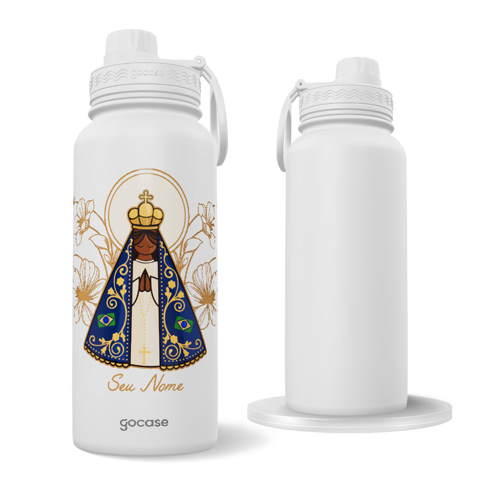Garrafa Térmica Fresh -  Mãe Aparecida