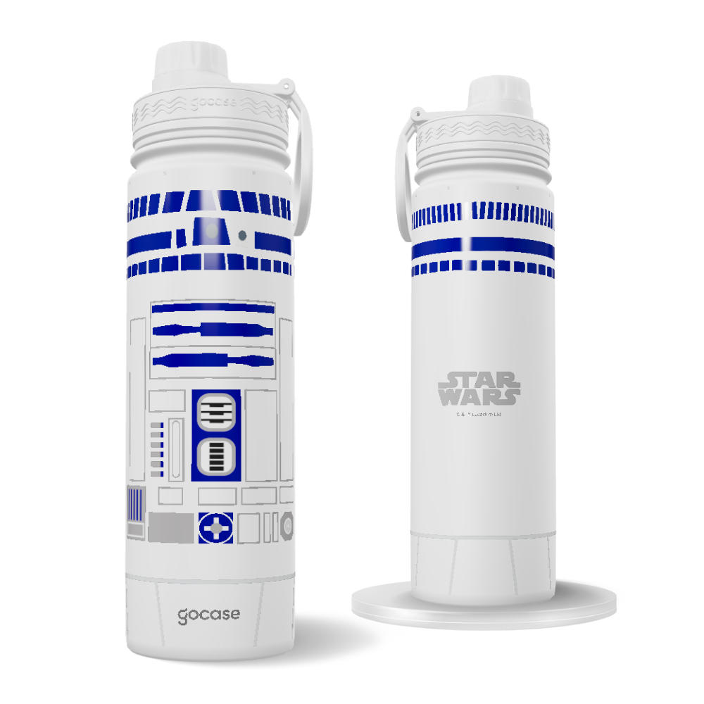 Garrafa Térmica Fresh + Ebook - R2D2