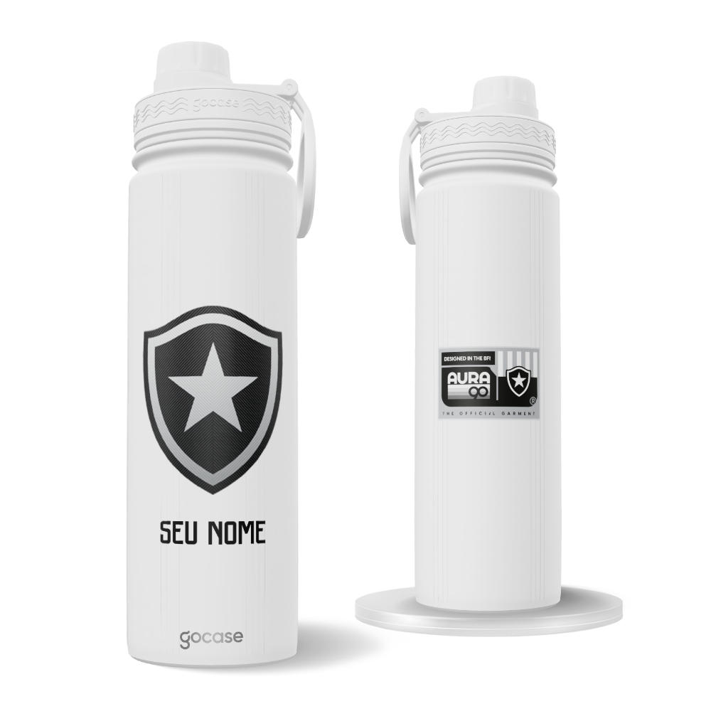 Garrafa Térmica Fresh + Ebook - Botafogo - Uniforme 3 2025