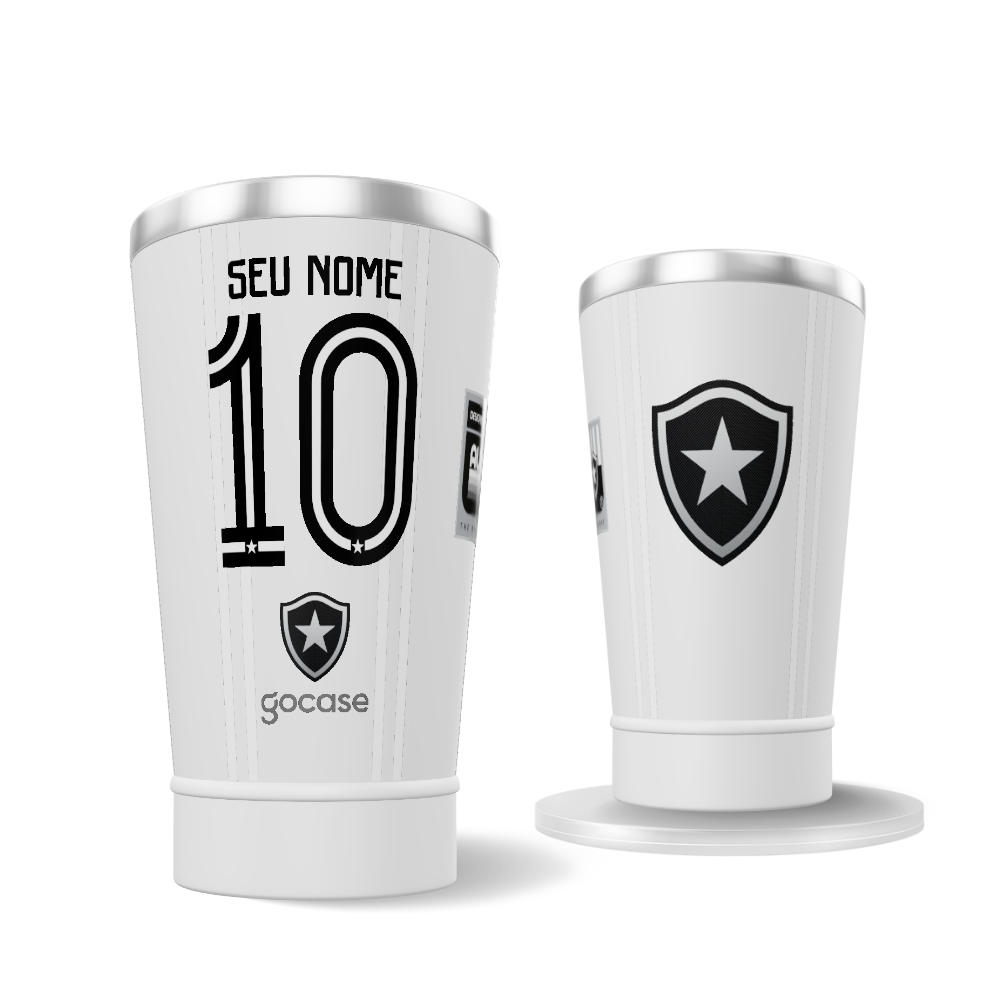 Copo Térmico Cerveja + Ebook - Botafogo - Uniforme 3 2025 P