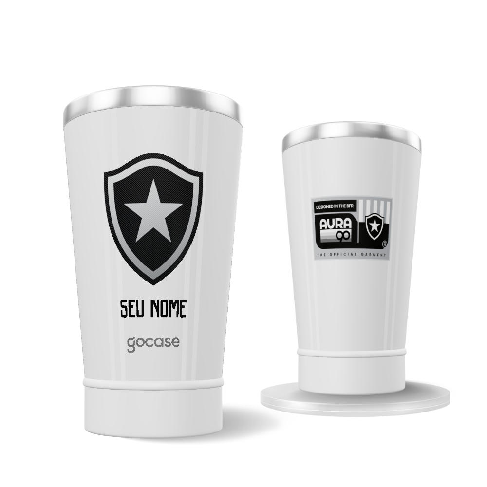 Copo Térmico Cerveja + Ebook - Botafogo - Uniforme 3 2025