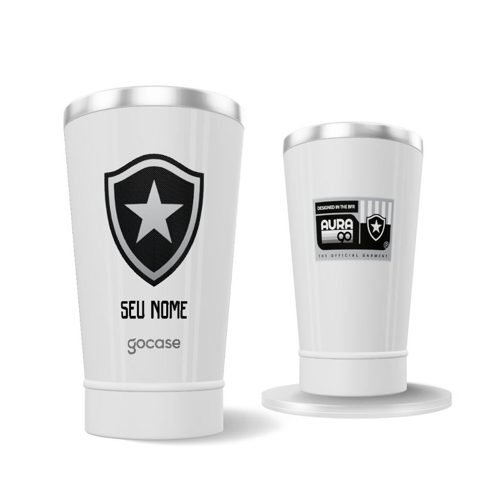 Copo Térmico Cerveja + Ebook - Botafogo - Uniforme 3 2025