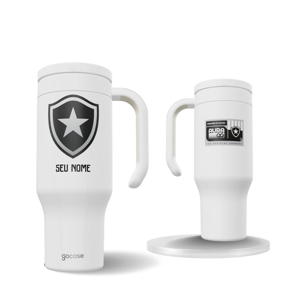 Copo Térmico Life + Ebook - Botafogo - Uniforme 3 2025