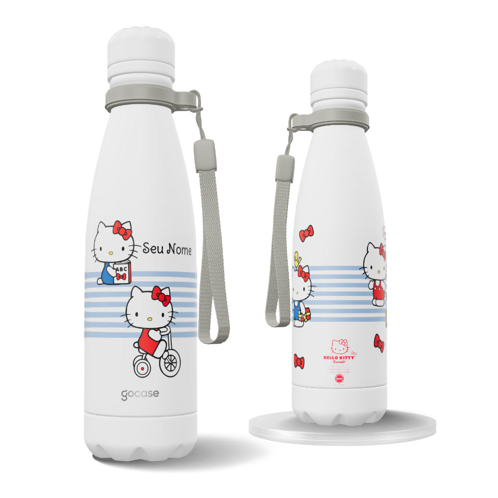 Garrafa Térmica Urban - Hello Kitty - Um Dia Comigo