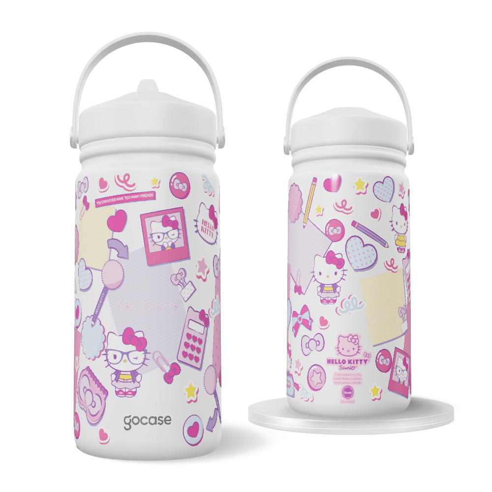 Garrafa Térmica Mini - Hello Kitty - School Kitty