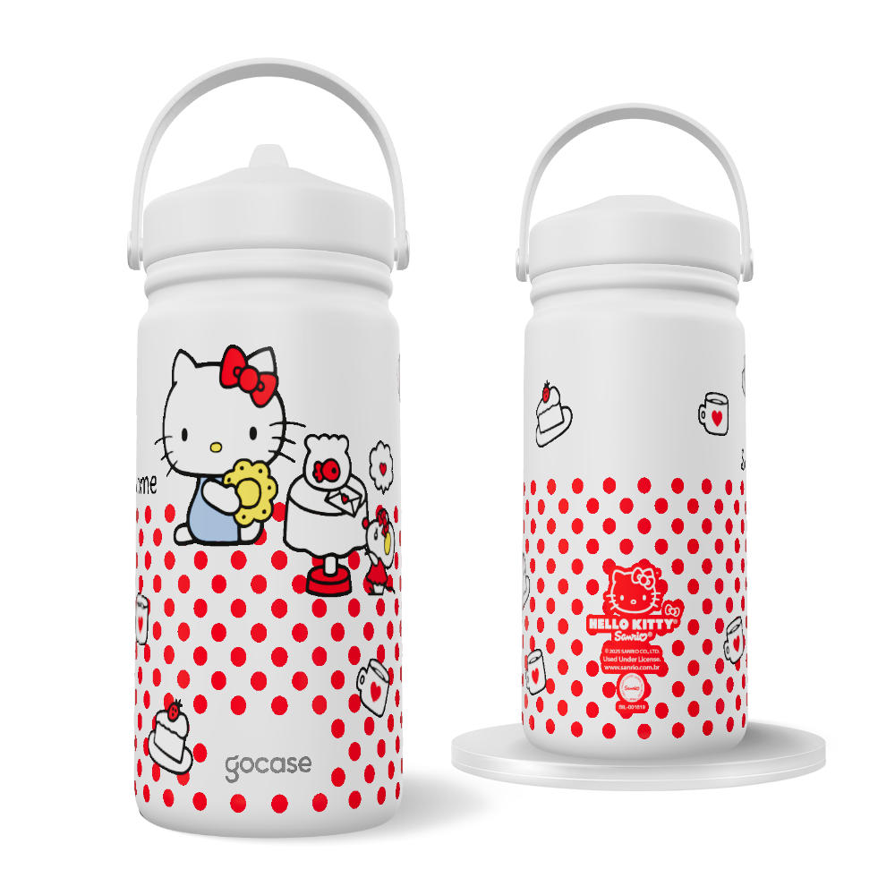 Garrafa Térmica Mini - Hello Kitty - Doce Mimo