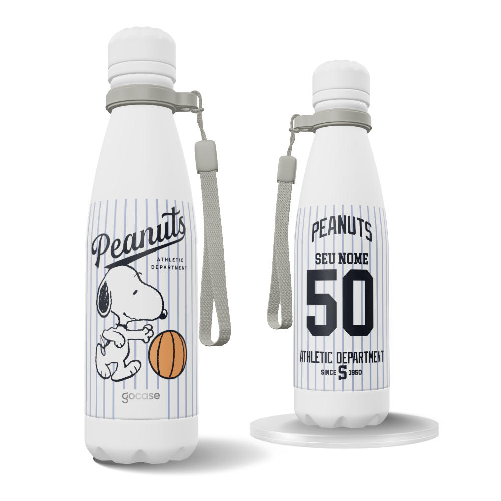 Garrafa Térmica Urban + Ebook - Snoopy Sporty