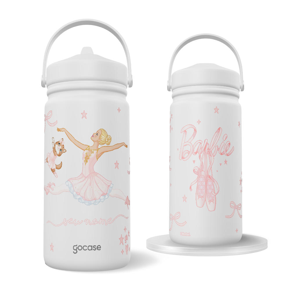 Garrafa Térmica Mini - Barbie - Bailarina